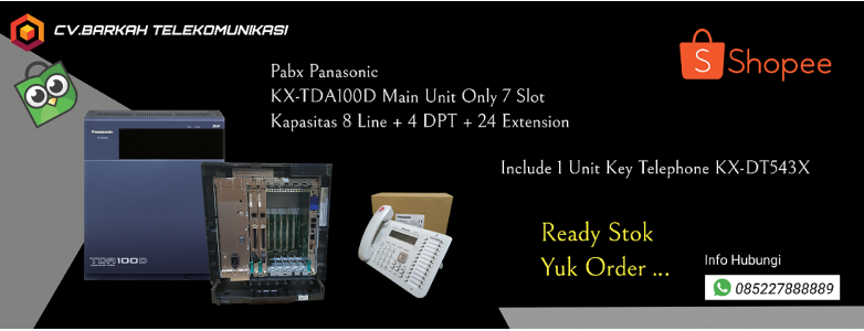 Pabx Panasonic KX-TDA100D